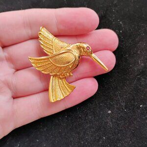 Vintage Hummingbird brooch